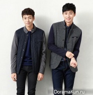 Park Seo Joon и др. для UNIONBAY Fall 2014 CF
