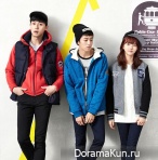 Park Seo Joon и др. для UNIONBAY Fall 2014 CF