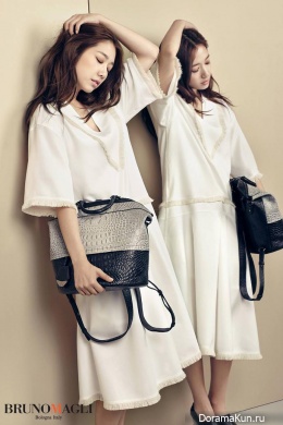 Park Shin Hye для BRUNOMAGLI S/S 2015 CF