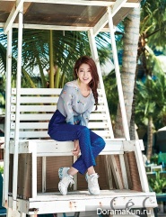 Park Shin Hye для CeCi March 2015 Extra