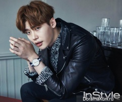 Lee Jong Suk, Park Shin Hye для InStyle April 2015