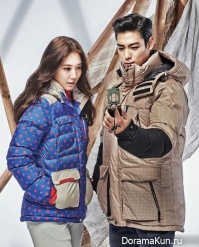 Park Shin Hye, T.O.P (Big Bang) для MILLET F/W 2014 CF