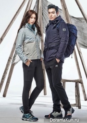 Park Shin Hye, T.O.P (Big Bang) для MILLET F/W 2014 CF