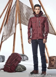 Park Shin Hye, T.O.P (Big Bang) для MILLET F/W 2014 CF