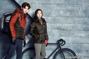 Park Shin Hye, Lee Jong Suk для MILLET F/W 2015