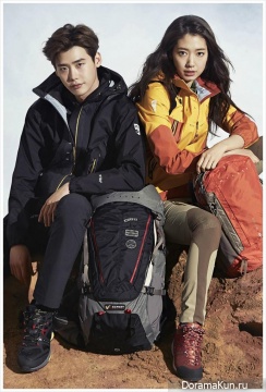 Park Shin Hye, Lee Jong Suk для MILLET S/S 2015