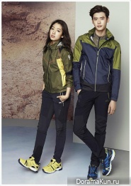 Park Shin Hye, Lee Jong Suk для MILLET S/S 2015
