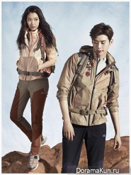 Park Shin Hye, Lee Jong Suk для MILLET S/S 2015