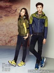 Lee Jong Suk, Park Shin Hye для Millet S/S 2015 Extra