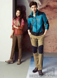 Lee Jong Suk, Park Shin Hye для Millet S/S 2015 Extra