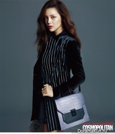 Park Si Yeon для Cosmopolitan October 2014