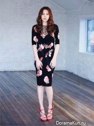 Park Si Yeon для InStyle Korea October 2014