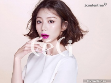 Park Soo Jin для CeCi February 2015