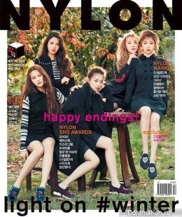 Red Velvet для Nylon Korea December 2015