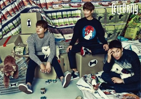S (Kangta, Shin Hyesung, Lee Ji Hoon) для The Celebrity November 2014