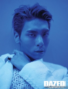 Jonghyun (SHINee) для Dazed & Confused February 2015