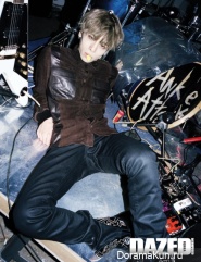 Jonghyun (SHINee) для Dazed & Confused February 2015