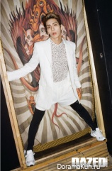 Jonghyun (SHINee) для Dazed & Confused February 2015
