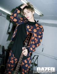Jonghyun (SHINee) для Dazed & Confused February 2015