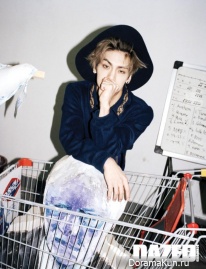 Jonghyun (SHINee) для Dazed & Confused February 2015