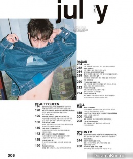 SHINee (Key) для Nylon July 2015