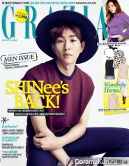 SHINee для Grazia August 2015