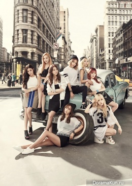 SNSD для Casio Baby-G F/W 2015