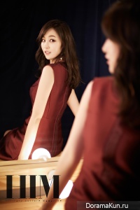 Shin Ah Young для HIM Magazine December 2015
