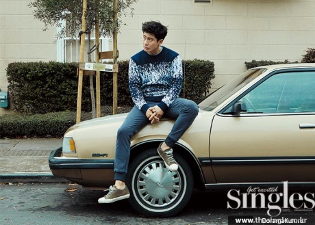 Shin Ha Kyun для Singles March 2015