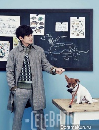Shin Ha Kyun для The Celebrity November 2014 Extra