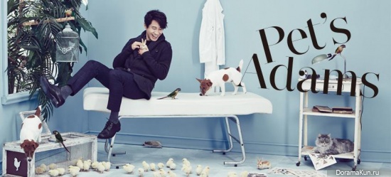 Shin Ha Kyun для The Celebrity November 2014 Extra