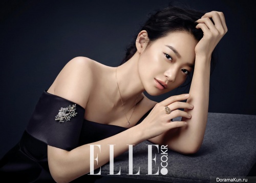 Shin Min Ah для Elle Korea December 2015