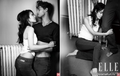 Shin Min Ah, Jamie Dornan для Elle September 2009