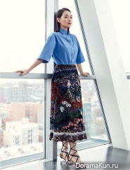Shin Min Ah для Harper’s Bazaar February 2015 Extra
