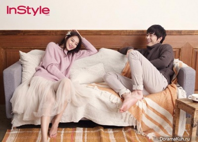 Shin Min Ah, Jo Jung Seok для InStyle Korea October 2014