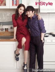 Shin Min Ah, Jo Jung Seok для InStyle Korea October 2014