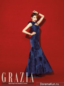 Son Dam Bi, Jang Do Yeon, Stephanie Lee для Grazia December 2015
