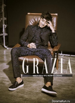 Son Ho Joon для Grazia January 2015