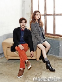 Song Jae Rim, 4minute (Gayoon) для Marie Claire November 2014
