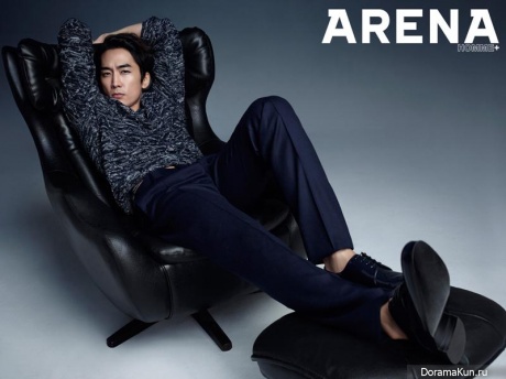 Song Seung Heon для Arena Homme Plus 2015 Extra