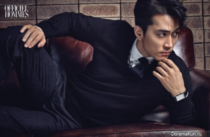 Song Seung Heon для L’Officiel Hommes December 2014