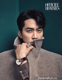 Song Seung Heon для L’Officiel Hommes December 2014