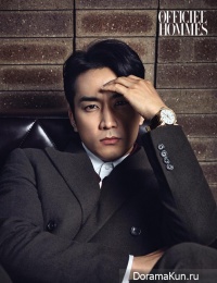 Song Seung Heon для L’Officiel Hommes December 2014