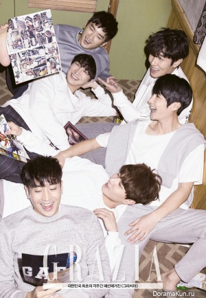 Shinhwa для Grazia Magazine March 2015