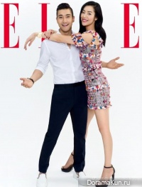 Choi Si Won (Super Junior), Liu Wen для Elle China 2015
