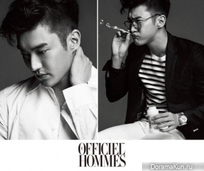 Choi Si Won для L’Officiel Hommes July 2015