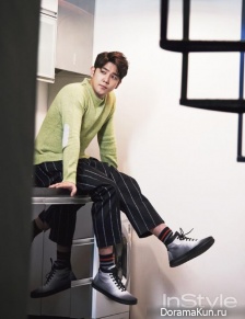 Super Junior (Kangin) для InStyle February 2015 Extra