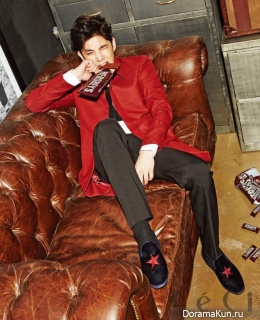 Super Junior (Kangin) для InStyle February 2015 Extra