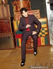Super Junior (Kangin) для InStyle February 2015 Extra