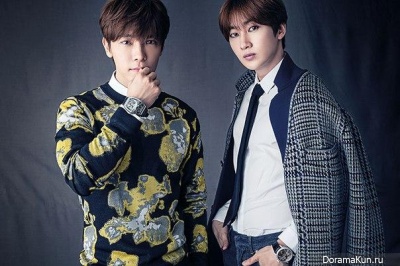 Super Junior (Donghae, Eunhyuk) для Men's Uno September 2015